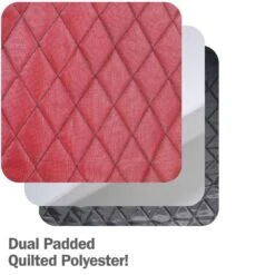 36 In. Premium Quilted Red Polyester Wreath Storage Bag -Northlight Shop simple living solutions decoration storage 182104 sqs 4f 1000