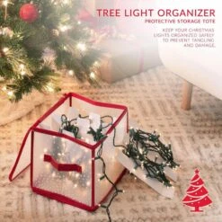 Christmas Light Organizer In Red -Northlight Shop simplify christmas light storage 9000 red 1f 1000
