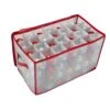 Red Nylon Ornament Organizer (112-Count) -Northlight Shop simplify decoration storage 9003 red 64 1000