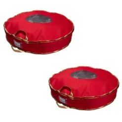 29 Gal. 36 In. Holiday Wreath Bag (2-Pack)