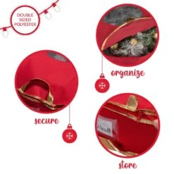 12 Gal. 24 In. Holiday Wreath Bag (2-Pack) -Northlight Shop simplify decoration storage 9065 4f 1000