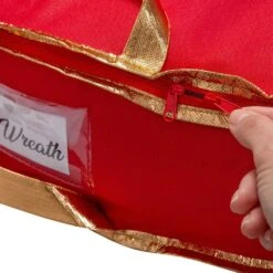 12 Gal. 24 In. Holiday Wreath Bag (2-Pack) -Northlight Shop simplify decoration storage 9065 fa 1000