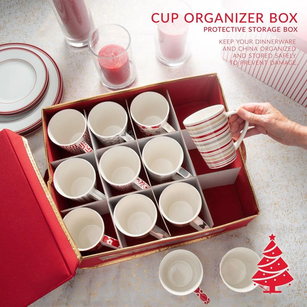 12-Count China Mug And Cup Storage Box 5 12-Count China Mug And Cup Storage Box - Image 5