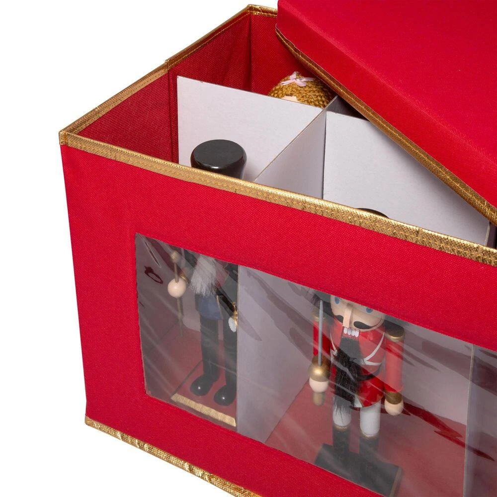 Holiday Polyester Christmas Figurine Statue Storage Box 8 Holiday Polyester Christmas Figurine Statue Storage Box - Image 8
