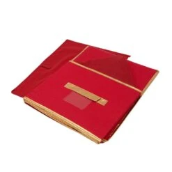 Holiday Polyester Christmas Jumbo Storage Box In Red -Northlight Shop simplify decoration storage 9071 red 76 1000