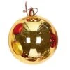 200 Mm Gold Christmas Shatterproof Plastic Ball Ornament 11 200 Mm Gold Christmas Shatterproof Plastic Ball Ornament -Northlight Shop single christmas ornaments 6712go 64 1000