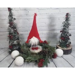 Standing Christmas Gnome Plush Ornament Home Decor 6 Standing Christmas Gnome Plush Ornament Home Decor -Northlight Shop single christmas ornaments abn5d008 rd 4f 1000