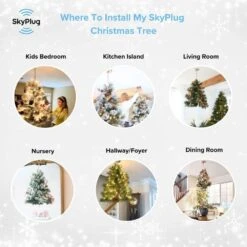 3 Ft. Pre-Lit Artificial Christmas Tree Chandelier, Green -Northlight Shop skyplug christmas novelty lights 3208 44 1000