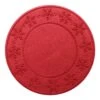 Waterhog Snowflake 35 In. Round PET Polyester Indoor Outdoor Tree Skirt Mat Solid Red 9 Waterhog Snowflake 35 In. Round PET Polyester Indoor Outdoor Tree Skirt Mat Solid Red -Northlight Shop solid red bungalow flooring christmas doormats 20677653535 64 1000