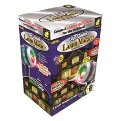 Laser Magic Laser Light Show Projector -Northlight Shop star shower christmas light projectors 11672 6 40 1000
