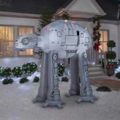 STAR WARS 8 Ft. Pre-lit Inflatable Airblown AT-AT With Light String 5 STAR WARS 8 Ft. Pre-lit Inflatable Airblown AT-AT With Light String -Northlight Shop star wars christmas inflatables 116983 e1 1000
