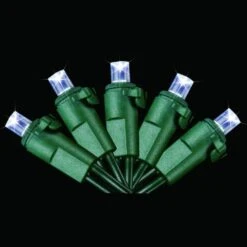 60-Light LED Cold White Dome Light Set