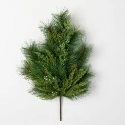 Artificial 26 In. Mixed Pine And Green Juniper Stem Arrangement -Northlight Shop sullivans artificial christmas plants sp1204 4f 1000
