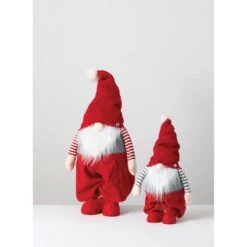 36.5 In. And 49 In. Multicolor Polyester Holiday Standing Telescopic Gnomes - Set Of 2 -Northlight Shop sullivans christmas figurines pn3223 c3 1000