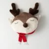 24 .5 In. Sleeping Reindeer Christmas Throw Pillow -Northlight Shop sullivans christmas textiles pil422 64 1000