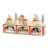 9 In. LED Tiered Wood Alpine Christmas Village -Northlight Shop sullivans christmas villages pn3447 64 1000