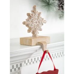 9 In. Whitewashed Polyresin Stocking Holder -Northlight Shop sullivans stocking holders pr2662 4f 1000