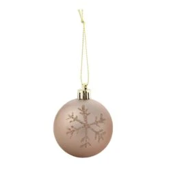 Winter Wonderland 100-Piece Rose Gold/Champagne Assorted Ornament -Northlight Shop sunnydaze christmas ornament sets sme 9401 c3 1000