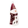 San Francisco 49ers Snowman LED Christmas Garden Statuary, 8 In. -Northlight Shop team sports america christmas yard decorations 2la3826sns 64 1000