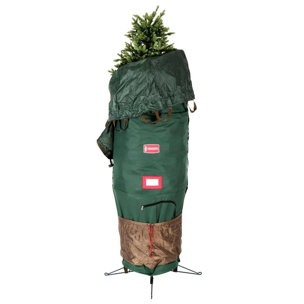 Large Upright Christmas Tree Storage Bag For Trees Up To 9 Ft. Tall 1 Large Upright Christmas Tree Storage Bag For Trees Up To 9 Ft. Tall