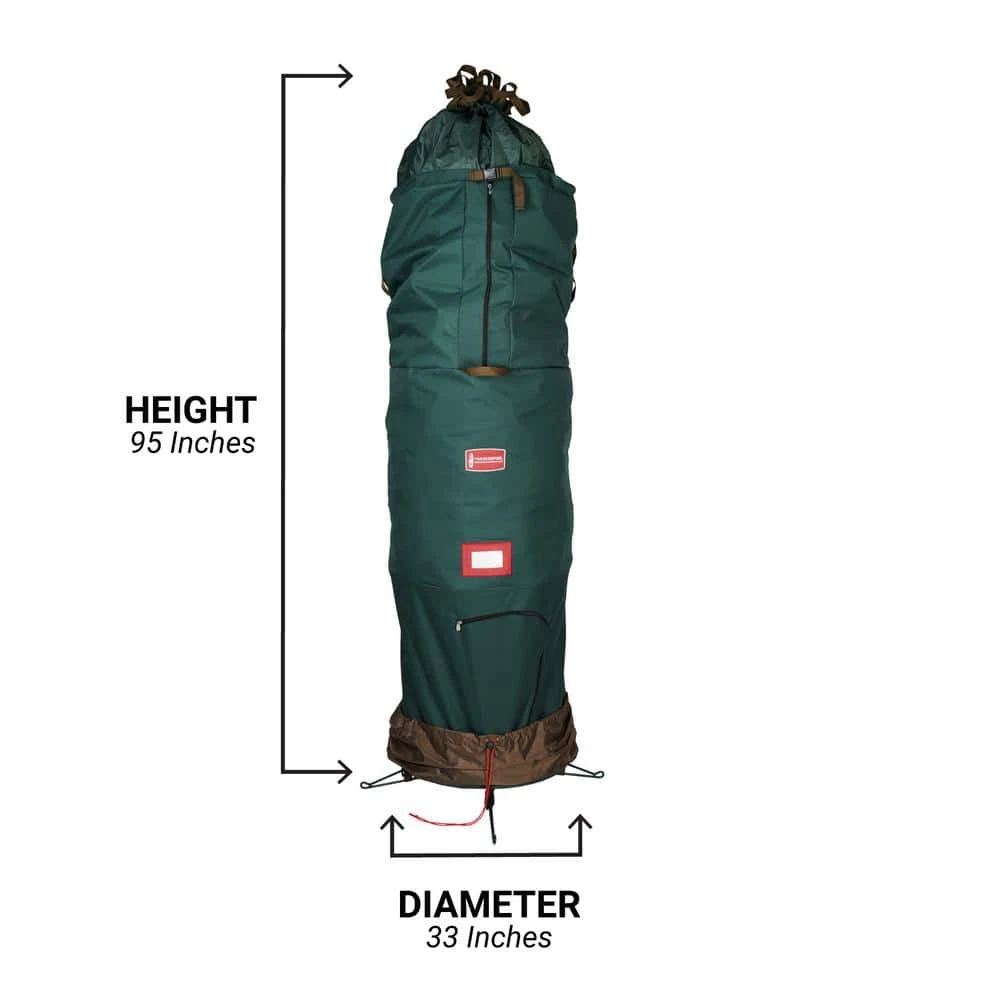 Large Upright Christmas Tree Storage Bag For Trees Up To 9 Ft. Tall 2 Large Upright Christmas Tree Storage Bag For Trees Up To 9 Ft. Tall - Image 2