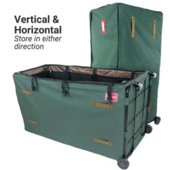 GreensKeeper Rolling Christmas Tree Storage Bag For Trees Up To 15 Ft. Tall -Northlight Shop treekeeper christmas tree storage tk 10773 rs c3 1000