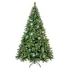 Tasha 7.4 Ft. PVC Christmas Tree, Decorated With 65 Pine Cones And Realistic Thicken Tips Over 1300 6 Tasha 7.4 Ft. PVC Christmas Tree, Decorated With 65 Pine Cones And Realistic Thicken Tips Over 1300 -Northlight Shop utopia 4niture christmas tree stands hapx283441aaa 64 1000