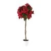 Botaneeka, 47. 24 In. Red Poinsettia Tree Arrangement In White Pot -Northlight Shop vanilla moulding inc artificial christmas plants nal23 0569 1 64 1000