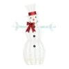 4.5 Ft. Iridescent Snowman Outdoor Christmas Holiday Yard Decoration With Cool White LED Lights -Northlight Shop veikous christmas yard decorations pg0403 18 64 1000