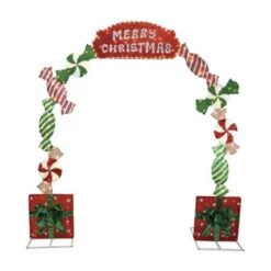 9 Ft. 300L LED Christmas Candy Archway