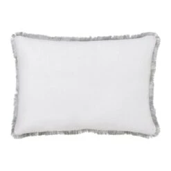14 X 20 White Christmas Silver And Gold Embroidered Pillow With Beads -Northlight Shop vhc brands christmas textiles 89895 4f 1000