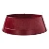 Seasons Crest 24 In. Burgundy Metal Christmas Tree Collar -Northlight Shop vhc brands christmas tree collars 85444 64 1000