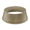 Ribbed 24 In. D Antique Gold Metal Tree Collar