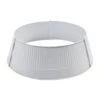 Ribbed 24 In. D White Metal Tree Collar -Northlight Shop vhc brands christmas tree collars 90057 64 1000