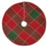 21 In. Tristan Cherry Red Traditional Christmas Decor Mini Tree Skirt -Northlight Shop vhc brands christmas tree skirts 32083 64 1000