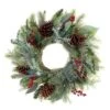 24 In. Artificial Winter Frost Wreath