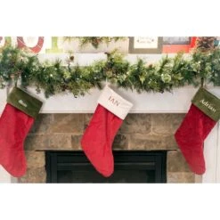 Garland And Stocking Mantle Hanger (3-Pack) -Northlight Shop village lighting company stocking holders v 20530 rs3 1f 1000