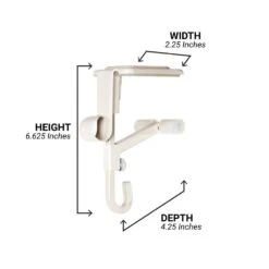 White Mantle Garland And Stocking Holder 12 White Mantle Garland And Stocking Holder -Northlight Shop village lighting company stocking holders v 20530 wht 1d 1000