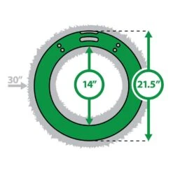Deluxe Door Saver Protective Pad For 30 In. Artificial Wreaths -Northlight Shop village lighting company wreath hangers v 11101 dlx 76 1000