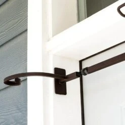 Brown Slim Single Door Garland Hanger (for 34 In. Artificial - 52 In. Artificial Wide Doors) -Northlight Shop village lighting company wreath hangers v 20529 rs 76 1000