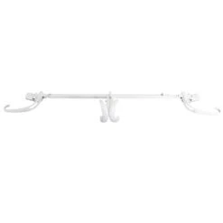 White Single Door Garland Hanger (for 34 In. Artificial - 52 In. Artificial Wide Doors) 13 White Single Door Garland Hanger (for 34 In. Artificial - 52 In. Artificial Wide Doors) -Northlight Shop village lighting company wreath hangers v 20720 wht c3 1000