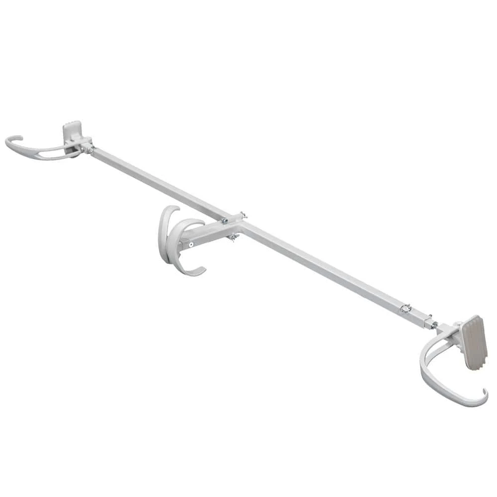 White Double Door Garland Hanger (for 52 In. Artificial - 82 In. Artificial Wide Doors) 1 White Double Door Garland Hanger (for 52 In. Artificial - 82 In. Artificial Wide Doors)