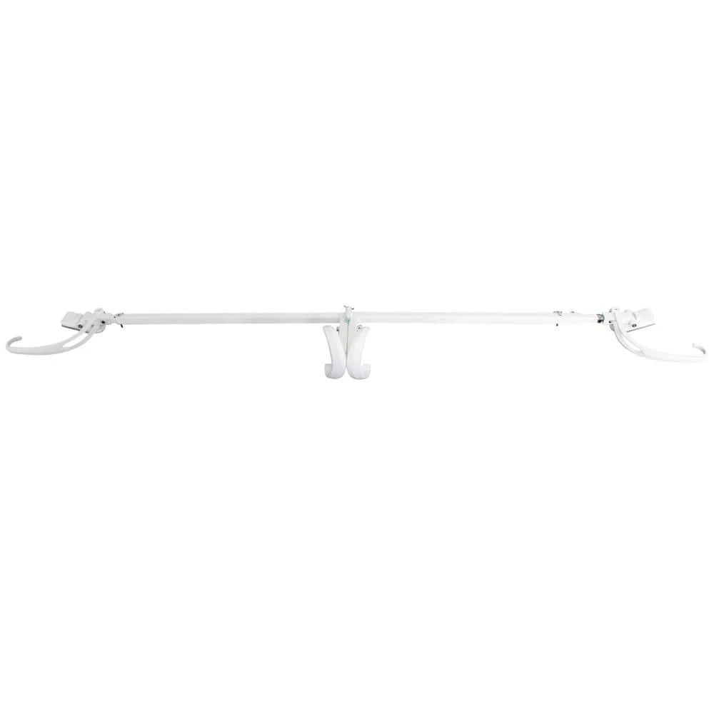 White Double Door Garland Hanger (for 52 In. Artificial - 82 In. Artificial Wide Doors) 3 White Double Door Garland Hanger (for 52 In. Artificial - 82 In. Artificial Wide Doors) - Image 3