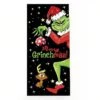 Green Christmas Decorations Door Cover Merry Christmas Door Cover -Northlight Shop wellco christmas garage door decorations gdcgmc90180 2 64 1000