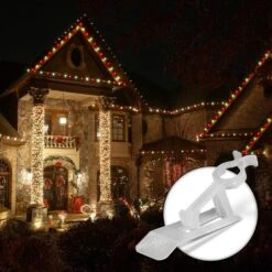 All-in-One Christmas Light Clip (100-Pack) -Northlight Shop wintergreen lighting christmas light accessories 82762 4f 1000