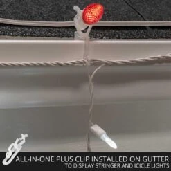 All-in-One Plus Christmas Light Clip (100-Pack) 12 All-in-One Plus Christmas Light Clip (100-Pack) -Northlight Shop wintergreen lighting christmas light accessories 83590 fa 1000