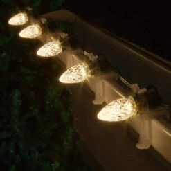 OptiCore C7 LED Warm White Faceted Shatter-Resistant Christmas Light Bulbs (25-Pack) 9 OptiCore C7 LED Warm White Faceted Shatter-Resistant Christmas Light Bulbs (25-Pack) -Northlight Shop wintergreen lighting christmas light bulbs 72610 4f 1000