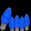 OptiCore C7 LED Blue Faceted Shatter-Resistant Christmas Light Bulbs (25-Pack) 5 OptiCore C7 LED Blue Faceted Shatter-Resistant Christmas Light Bulbs (25-Pack) -Northlight Shop wintergreen lighting christmas light bulbs 72619 64 1000