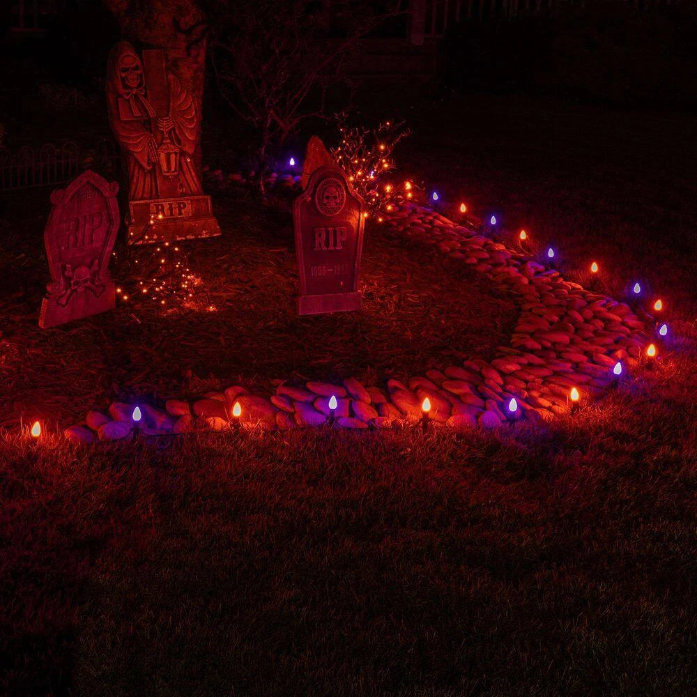 OptiCore C7 LED Orange Faceted Shatter-Resistant Replacement Light Bulbs (25-Pack) 7 OptiCore C7 LED Orange Faceted Shatter-Resistant Replacement Light Bulbs (25-Pack) - Image 7