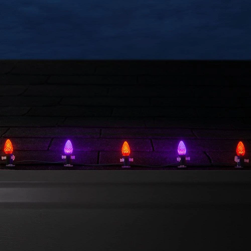 OptiCore C7 LED Orange Faceted Shatter-Resistant Replacement Light Bulbs (25-Pack) 6 OptiCore C7 LED Orange Faceted Shatter-Resistant Replacement Light Bulbs (25-Pack) - Image 6